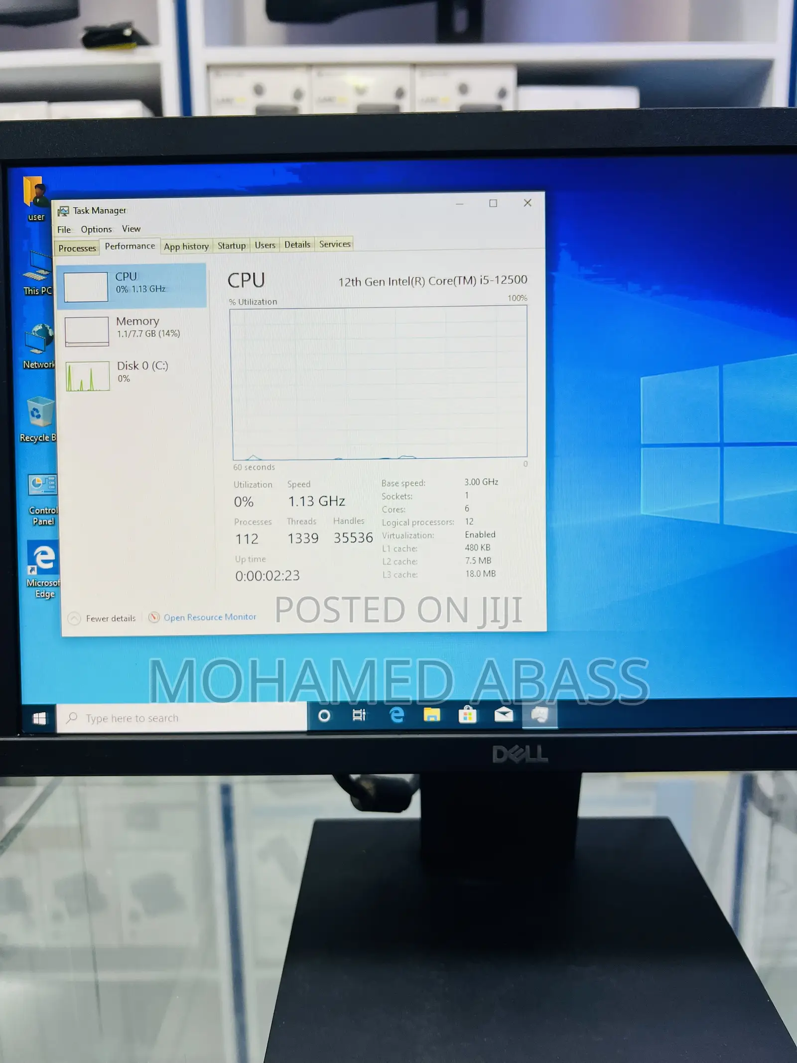 New Desktop Computer Dell OptiPlex 3000 MT 8GB Intel Core i5 HDD 1T