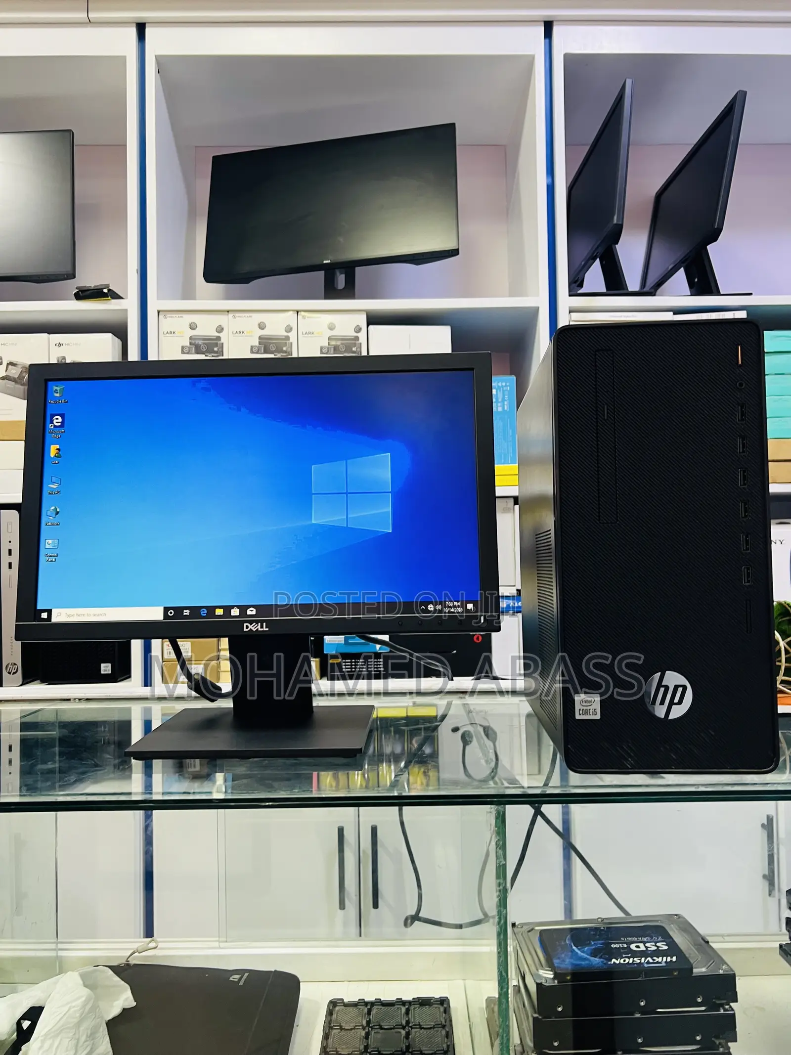 New Desktop Computer HP 290 G4 8GB Intel Core i5 HDD 1T