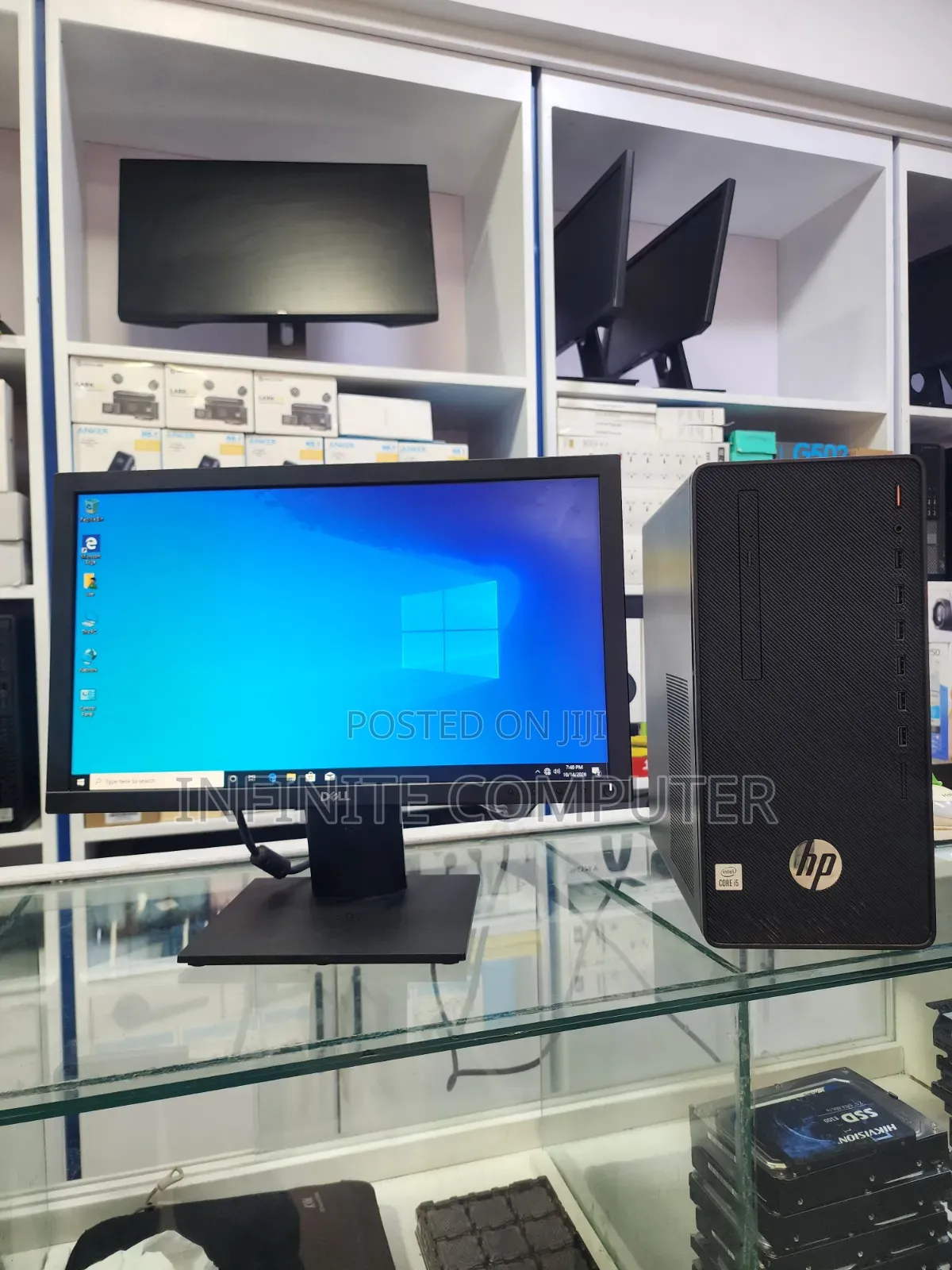 New Desktop Computer HP 290 G4 8GB Intel Core i5 HDD 1T