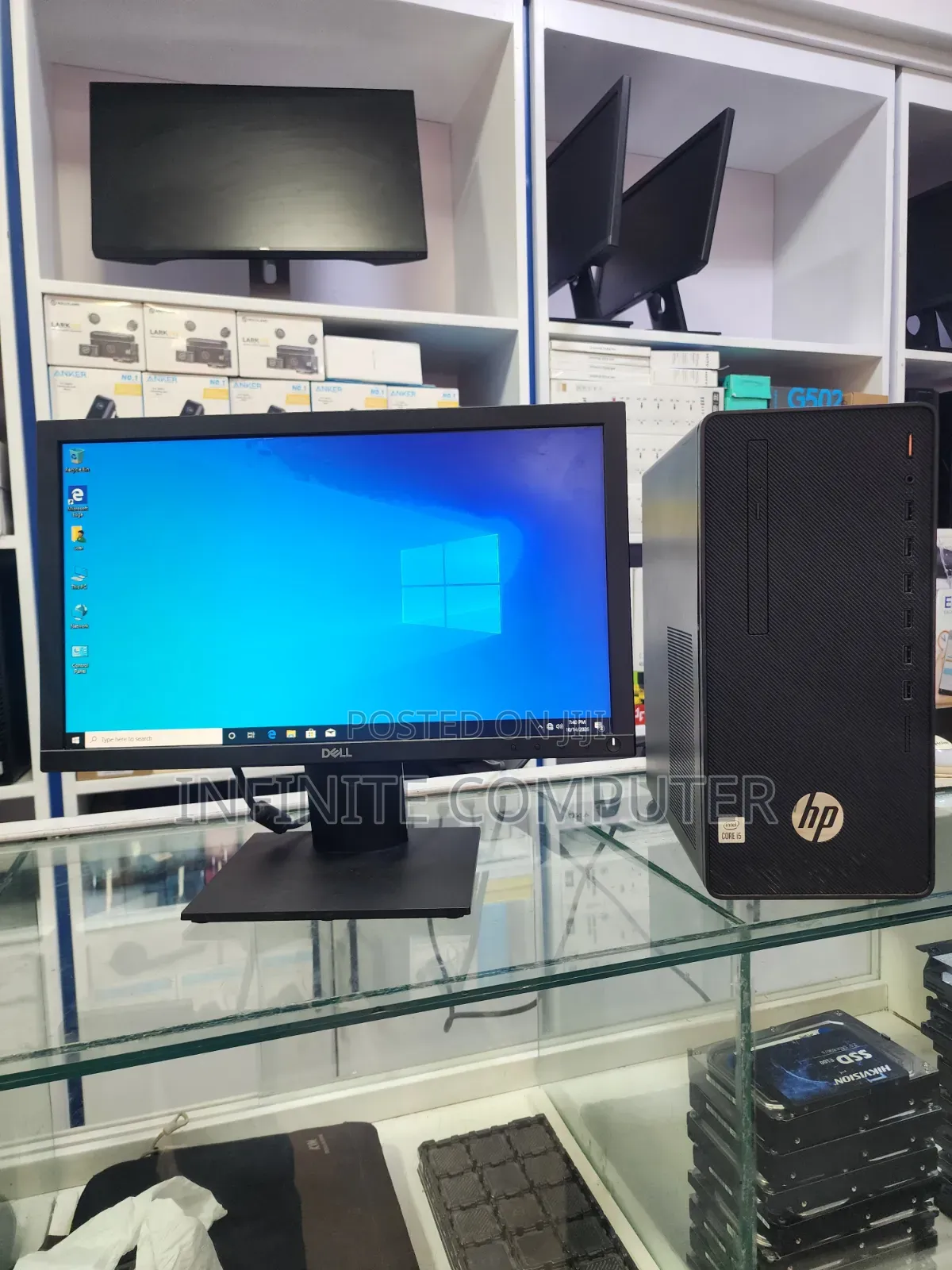 New Desktop Computer HP 290 G4 8GB Intel Core i5 HDD 1T