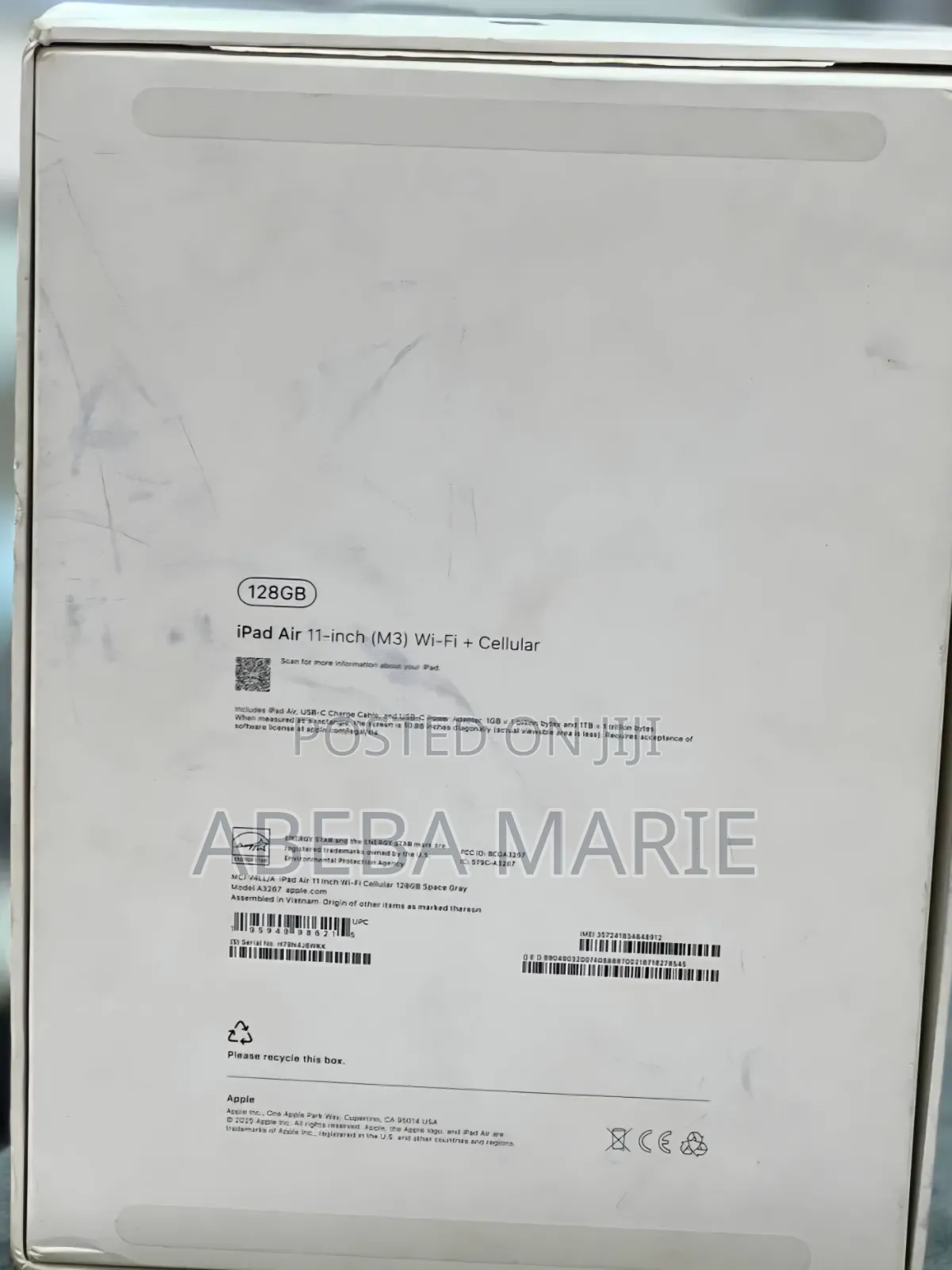 New Apple iPad Air 11 (2024) 128 GB