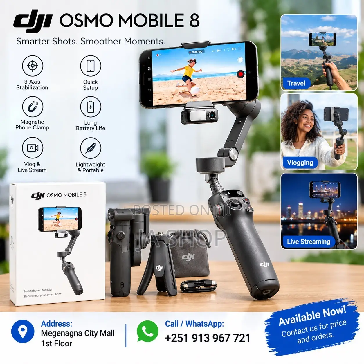 DJI Osmo Mobile 8 Stabilizer