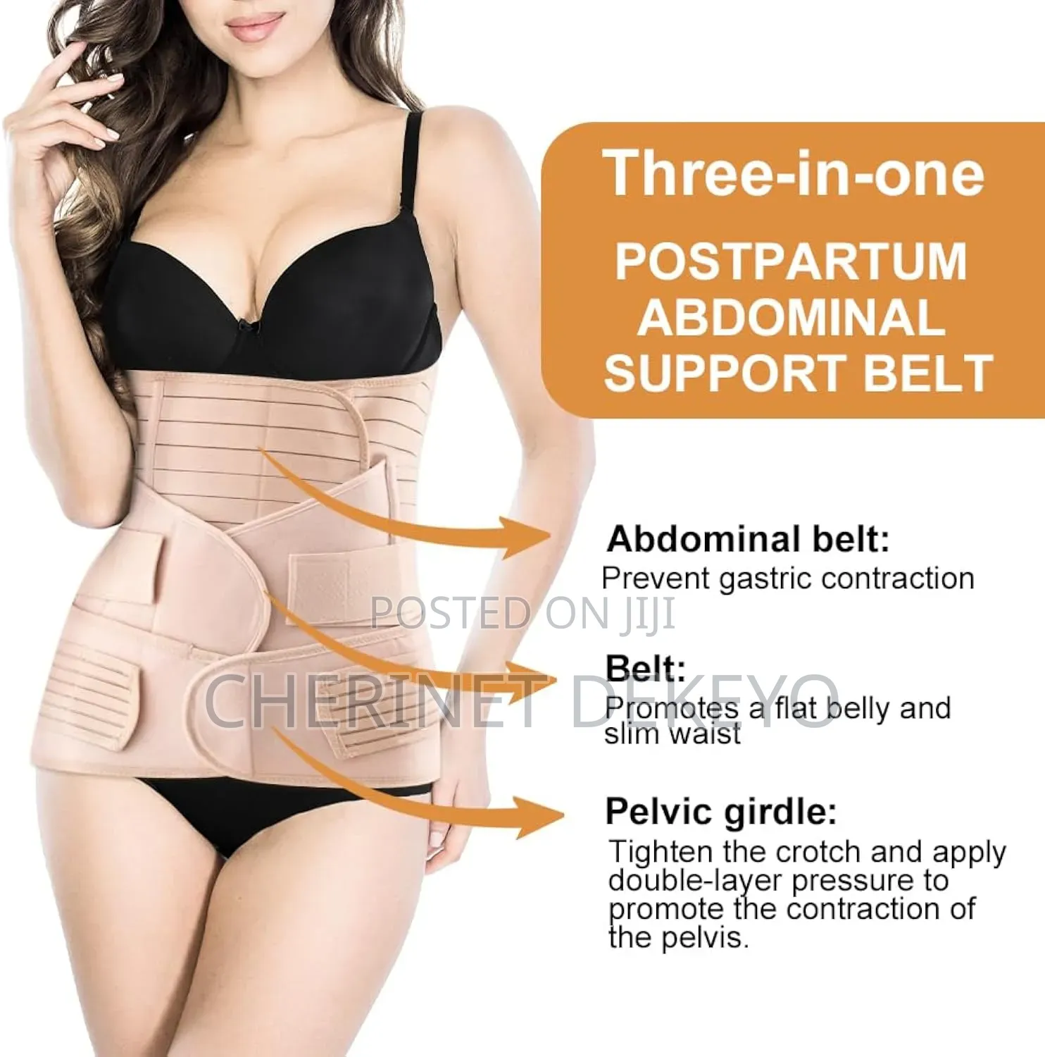 3 in 1 Postpartum Support Recovery Belly Belt
