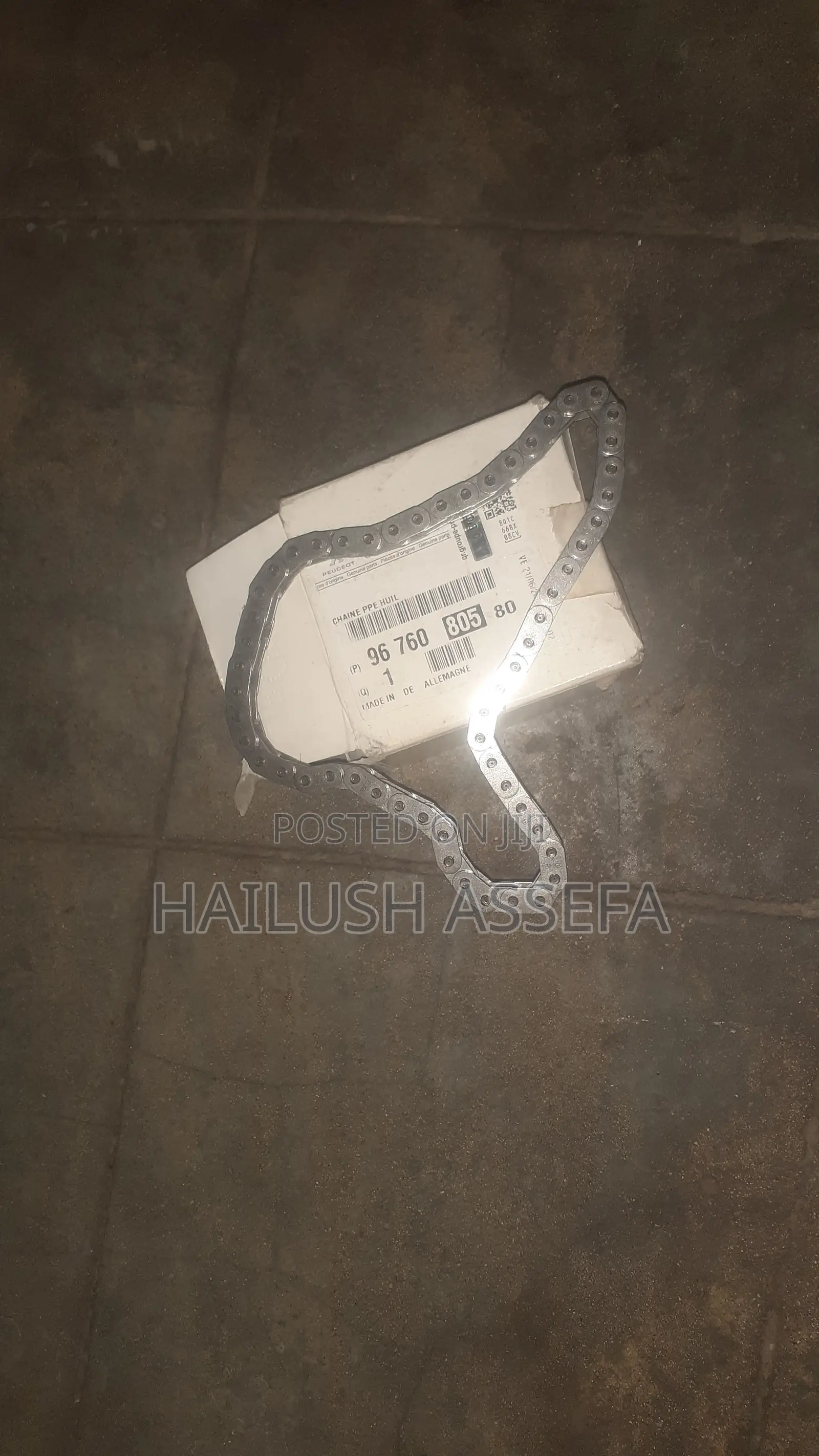 Peugeot 2008 Model Engine Oil Pump Chain