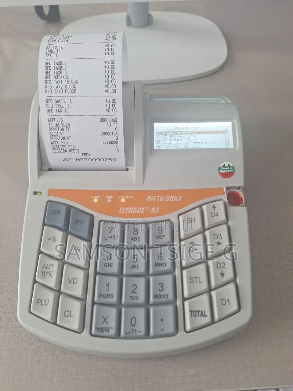 Cash Register Machine for Sale – Used Eltrade A3