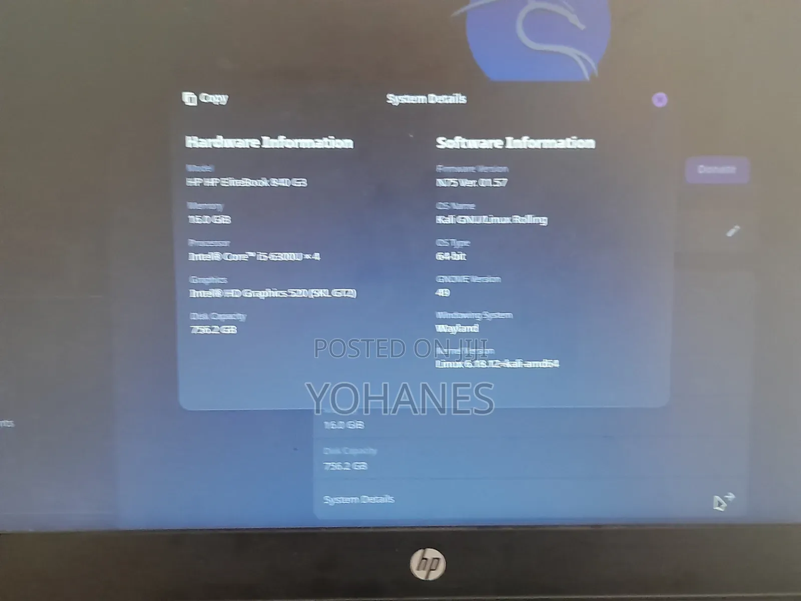 Laptop HP EliteBook 840 16GB Intel Core i5 HDD+SSD 750GB