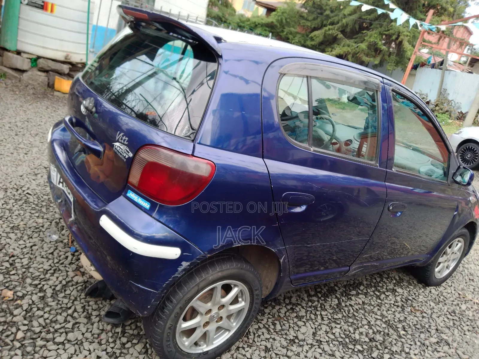 Toyota Vitz 2001 Blue
