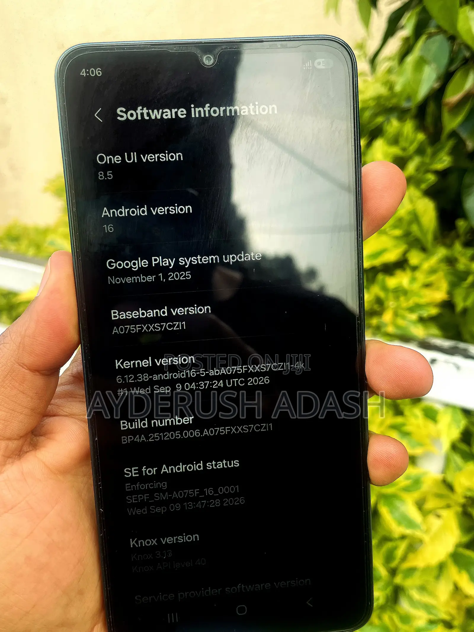 Samsung Galaxy A07 128 GB Green