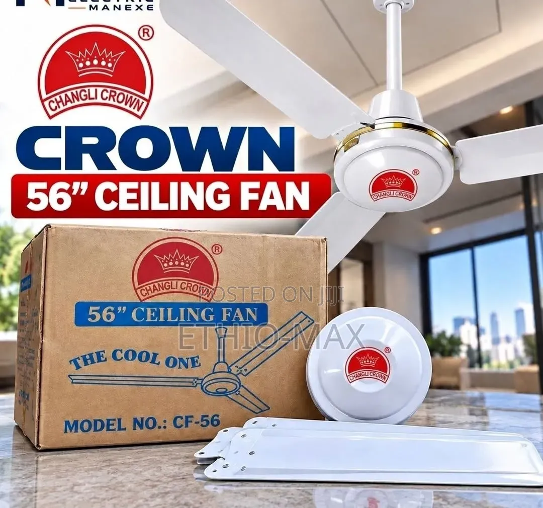 Ceiling Fan 56" ተንጠልጣይ ፋን