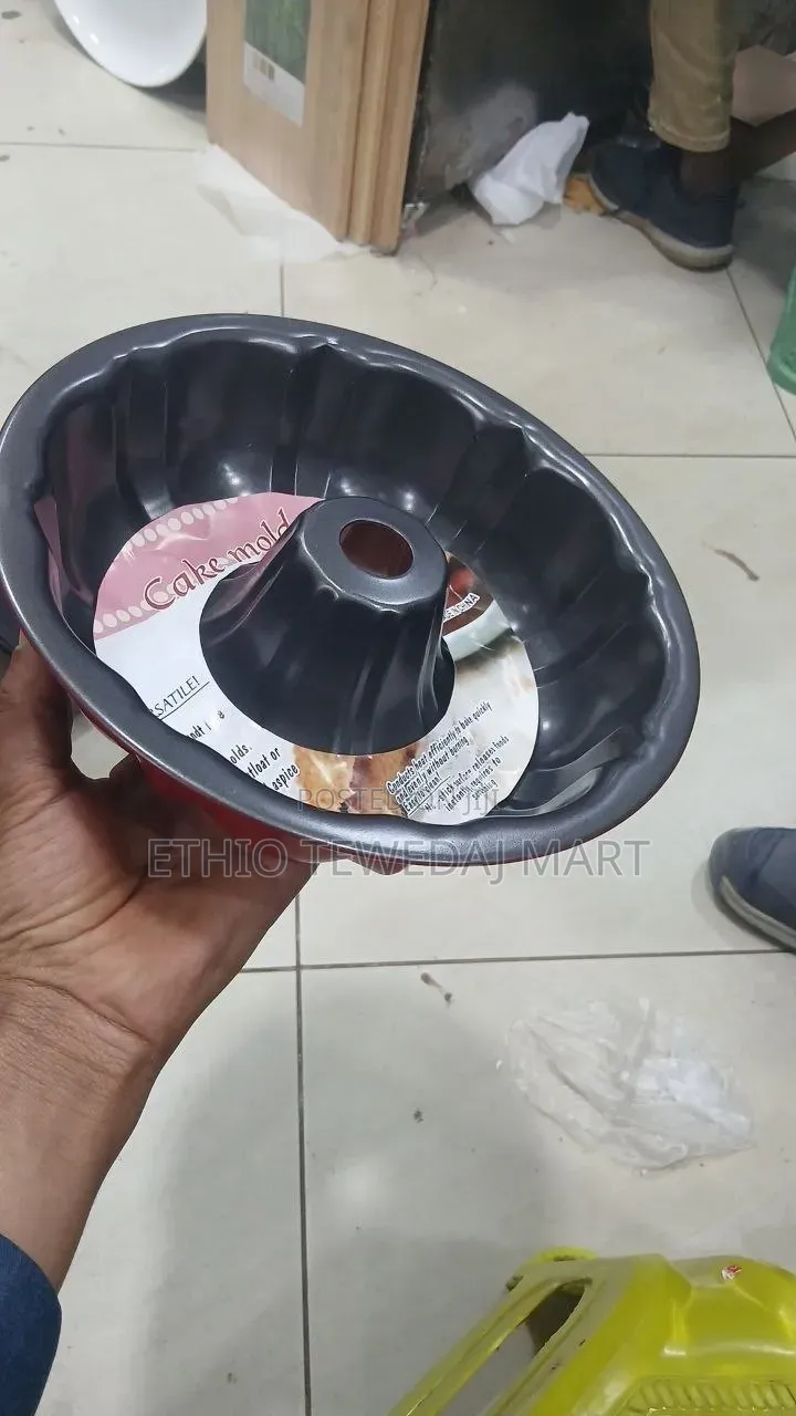 የኬክ መጋገሪያ ፓትራ Cake Mold || Bundt Pan ዶናት መስሪያ