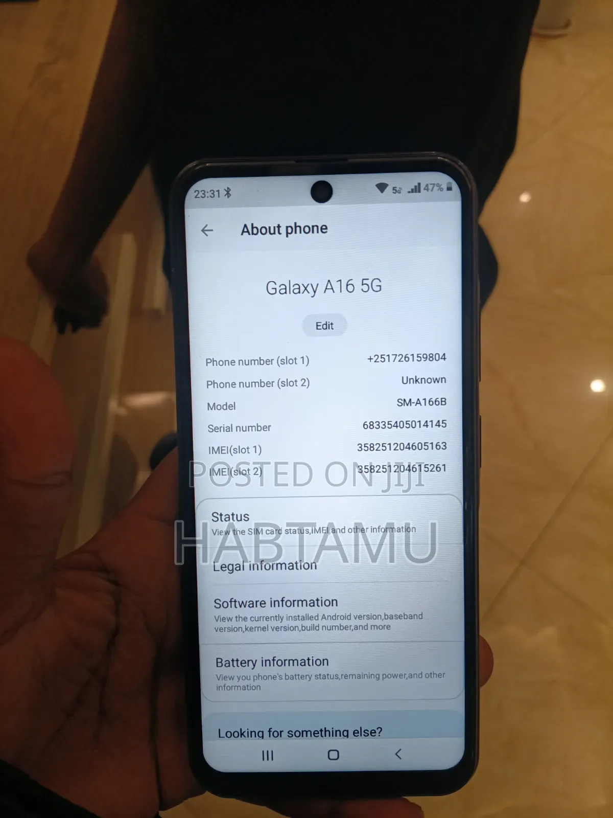 Samsung Galaxy A16 5G 128 GB Black