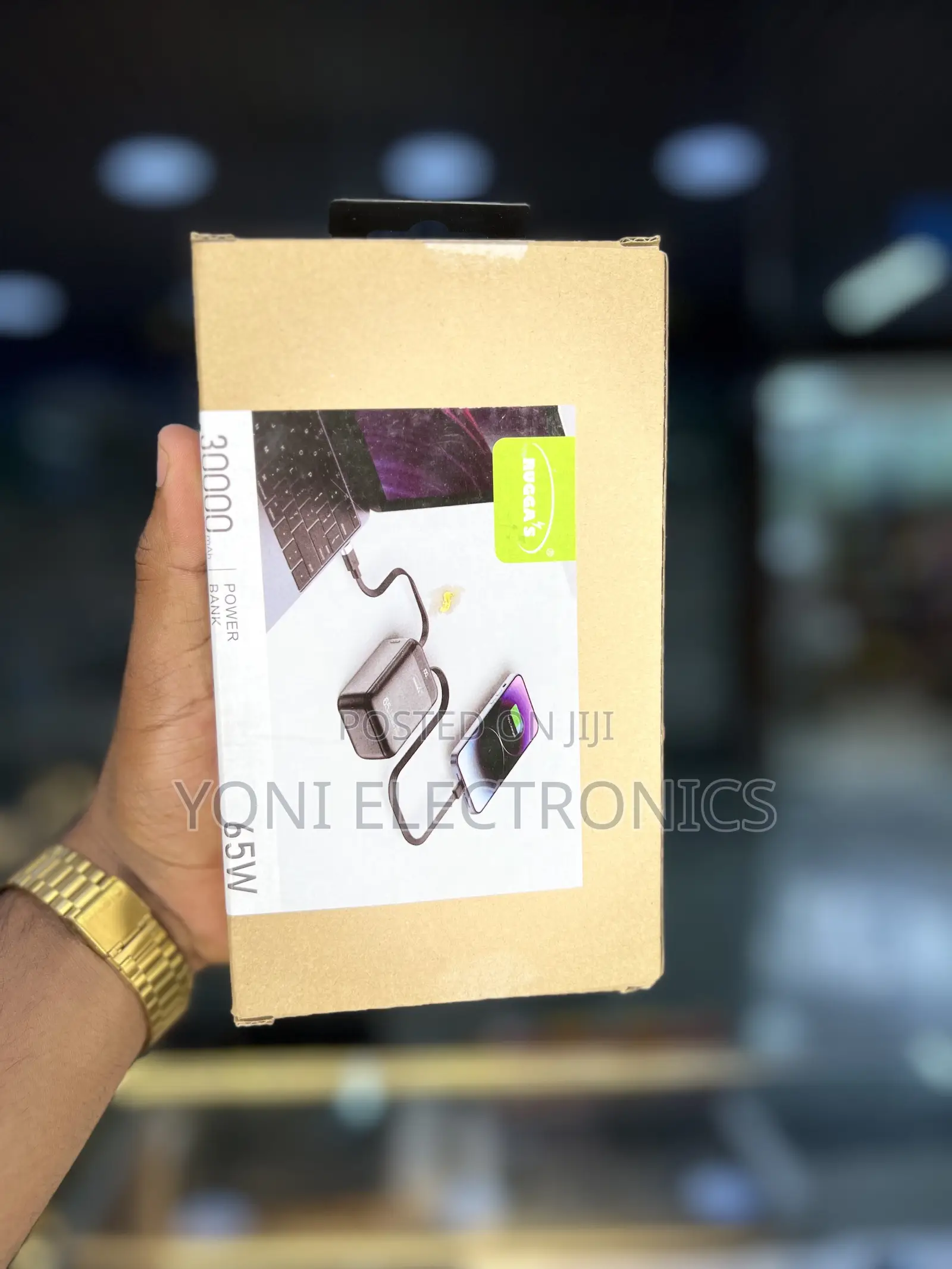 Rugga’s 30000mAh 65W Fast Charging Power Bank
