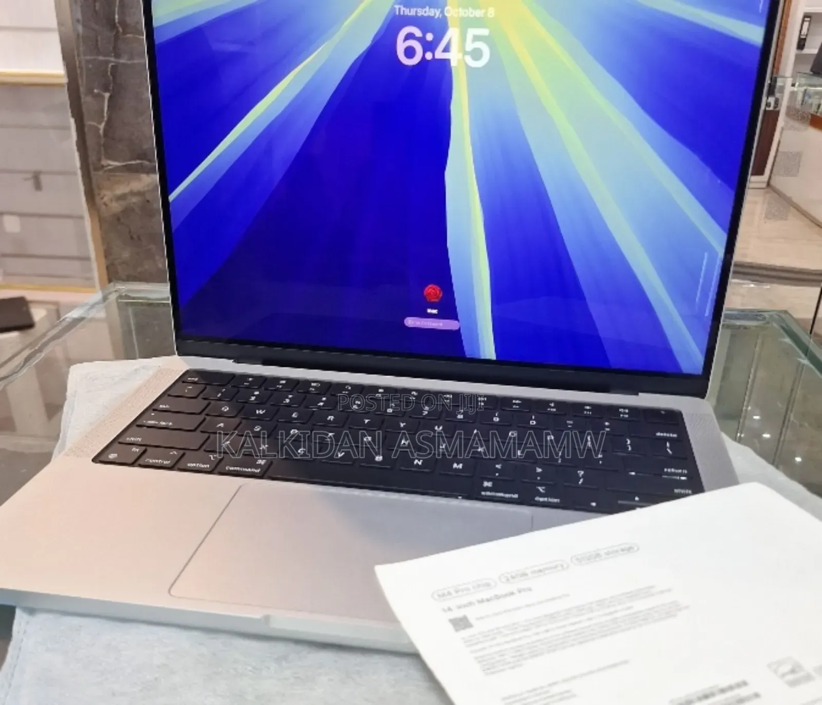 New Laptop Apple MacBook Pro 2024 M4 Pro 24GB Apple M4 SSD 512GB