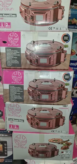 Lux Round Electric Bread Maker Oven የዳቦ መጋገሪያ ምጣድ