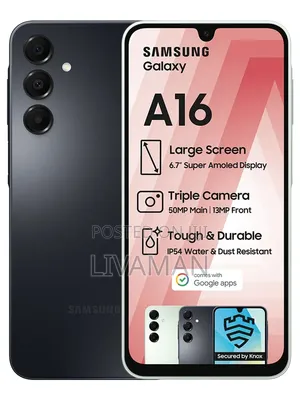 Samsung Galaxy A16 5G 128 GB Black
