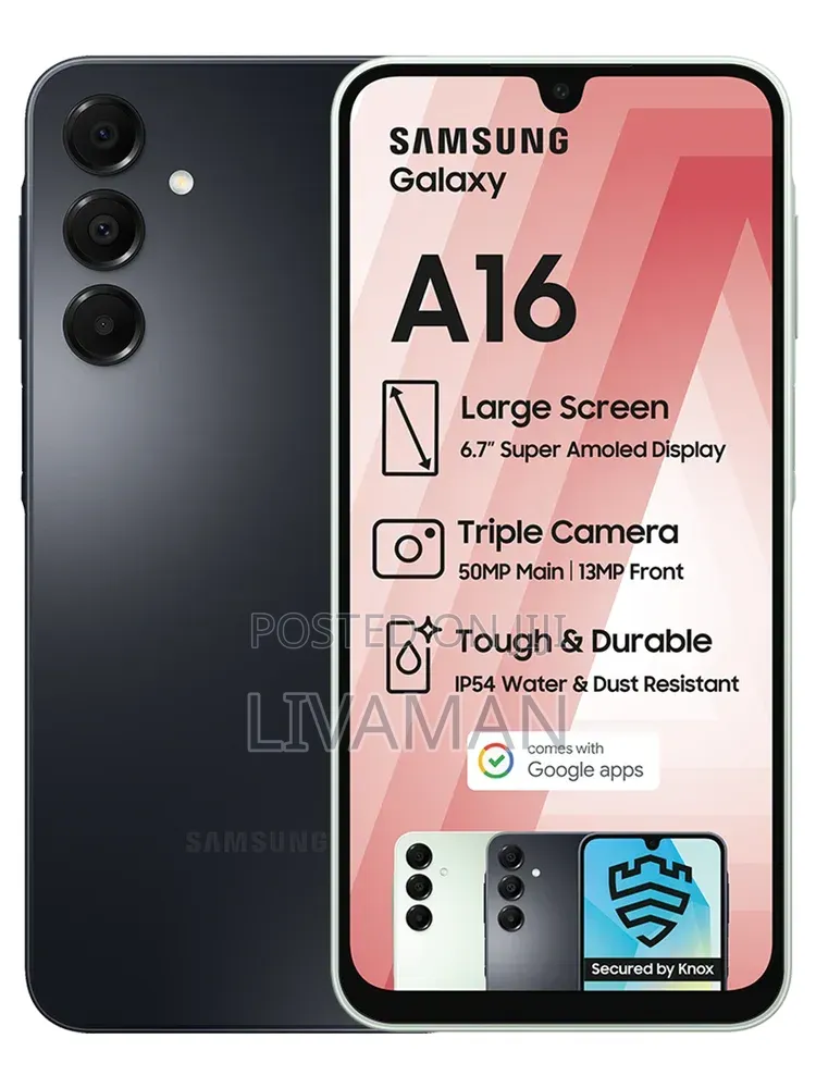 Samsung Galaxy A16 5G 128 GB Black