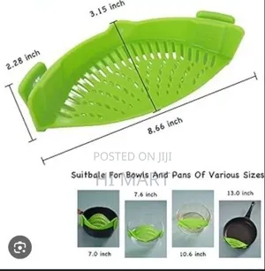 Silicone Kitchen Food Strainer