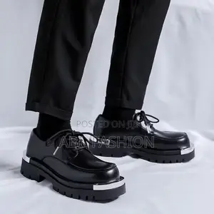 Men's Luxury Platform Leather Casual Shoes – New Arrival
