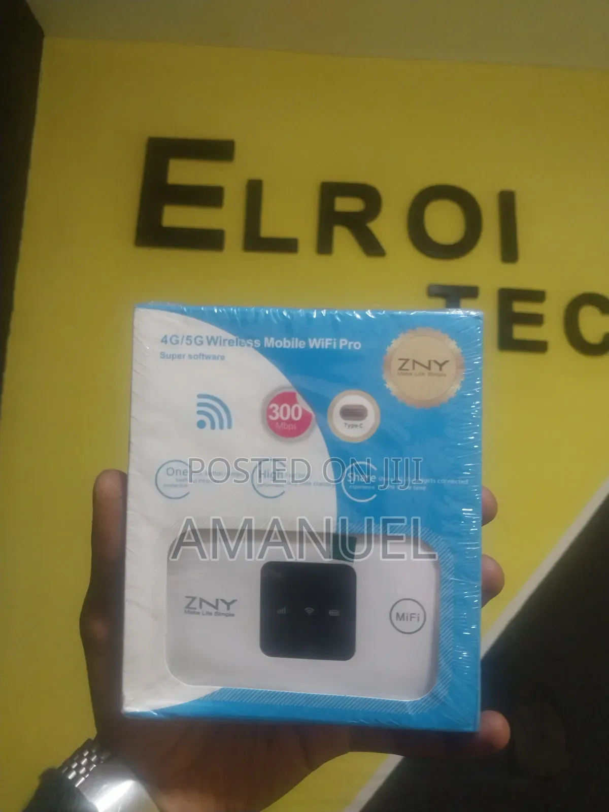 ZNY 4g/5g Wireless Mobile WiFi Pro (300 Mbps)
