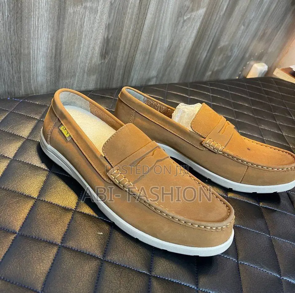 CAT Men's Casual Leather Shoes – New Arrival