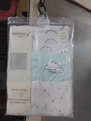 3-Piece Newborn Baby Foot Wrapped Jumpsuit