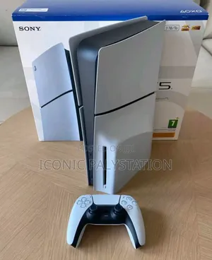 Palystation 5 Slim Disk Version 4k Graphics With 1tb Storage