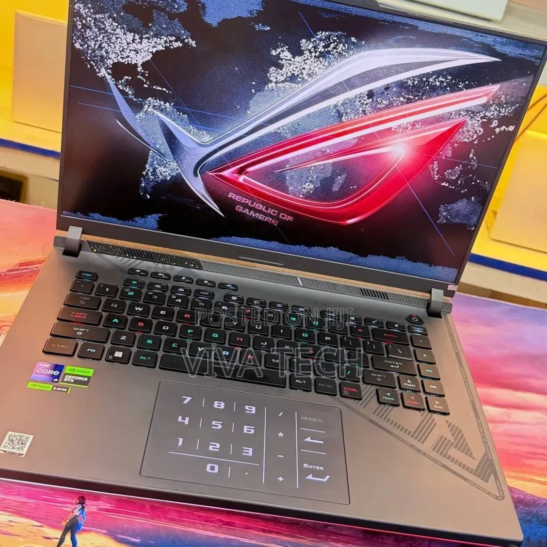 New Laptop Asus ROG Strix G15 16GB Intel Core i9 SSD 1T