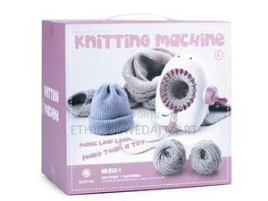 Medium Knitting Machine የሹራብ መስሪያ ማሽን ወይም የኮፍያ መስሪያ ማሸን
