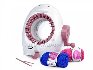 Medium Knitting Machine የሹራብ መስሪያ ማሽን ወይም የኮፍያ መስሪያ ማሸን