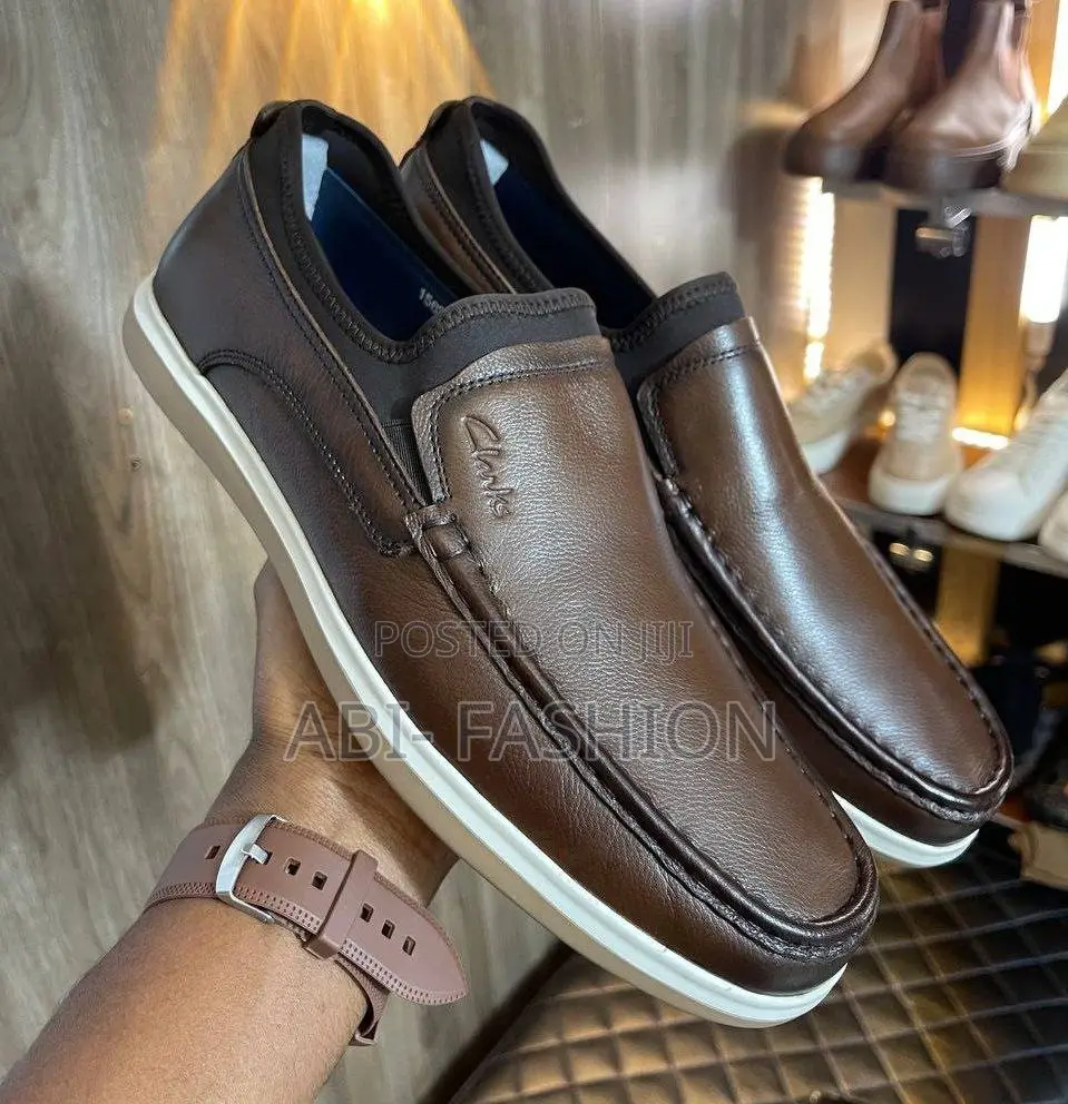 Clarks Men's Casual Leather Shoes – New Arrival