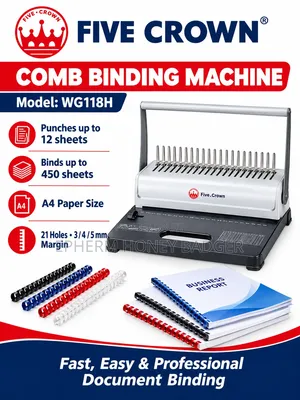 Comb Binding Machine