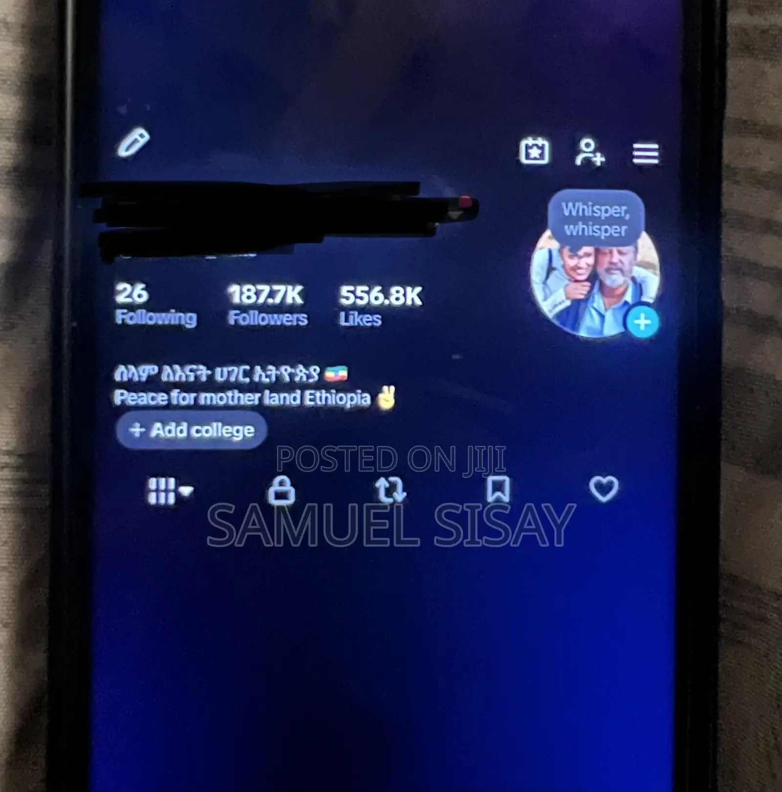 TikTok Account