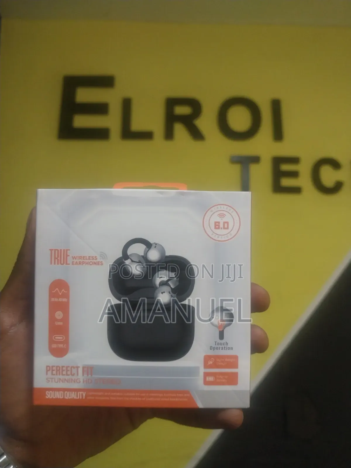True Wireless Ear Clip Open-Ear Earphones