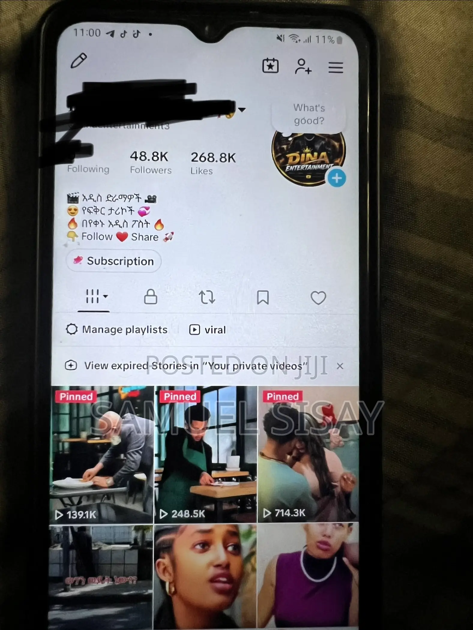 TikTok Account