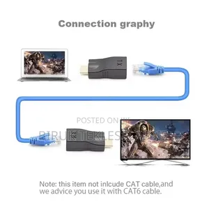 HDMI Extender Over Cat6 Cable 30M