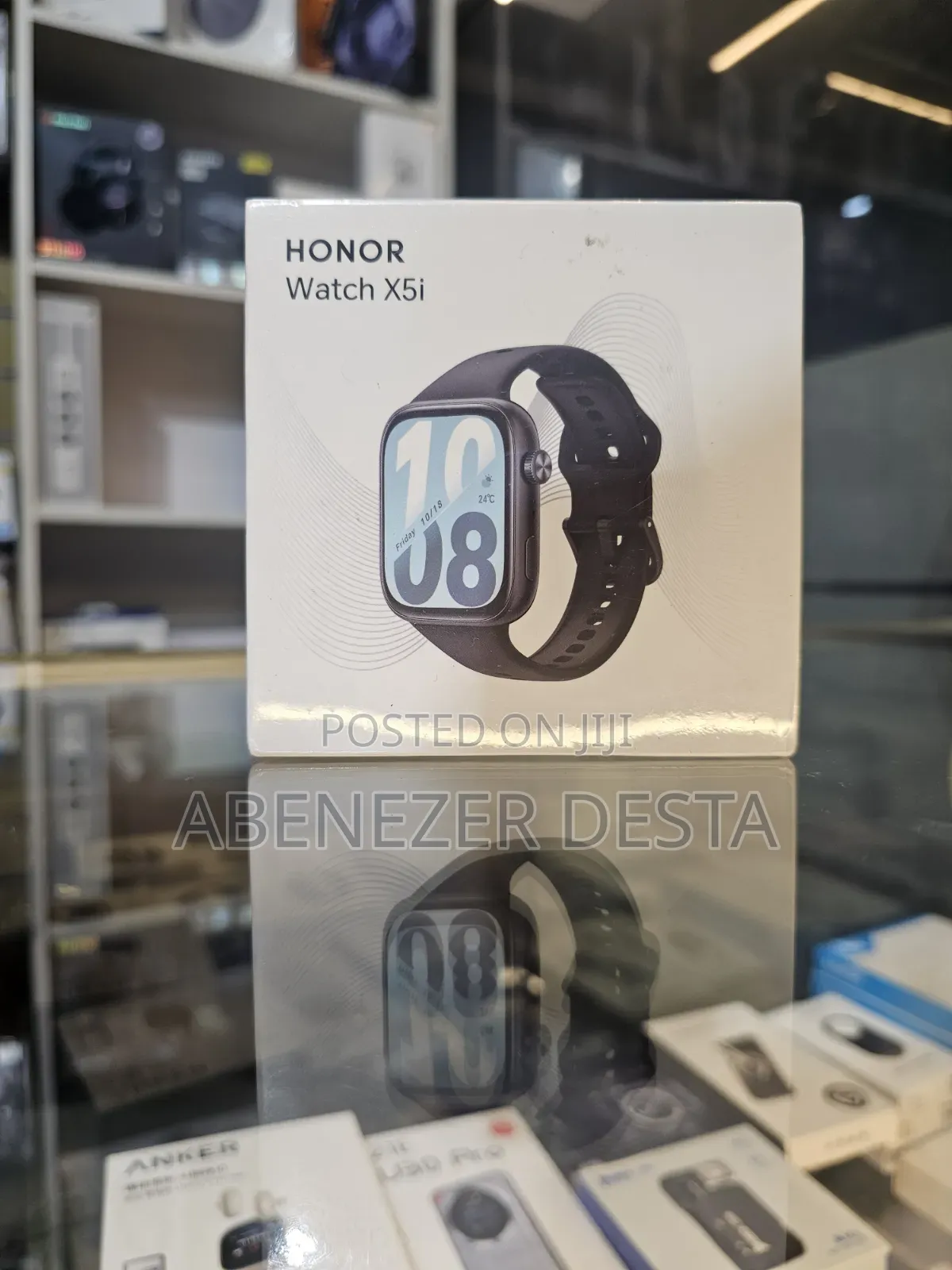 Retail Box for the Honor Watch X5i Smartwatch.