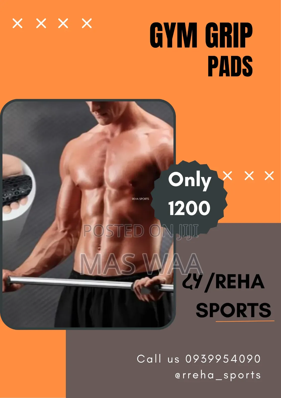 Gym Grip Pads