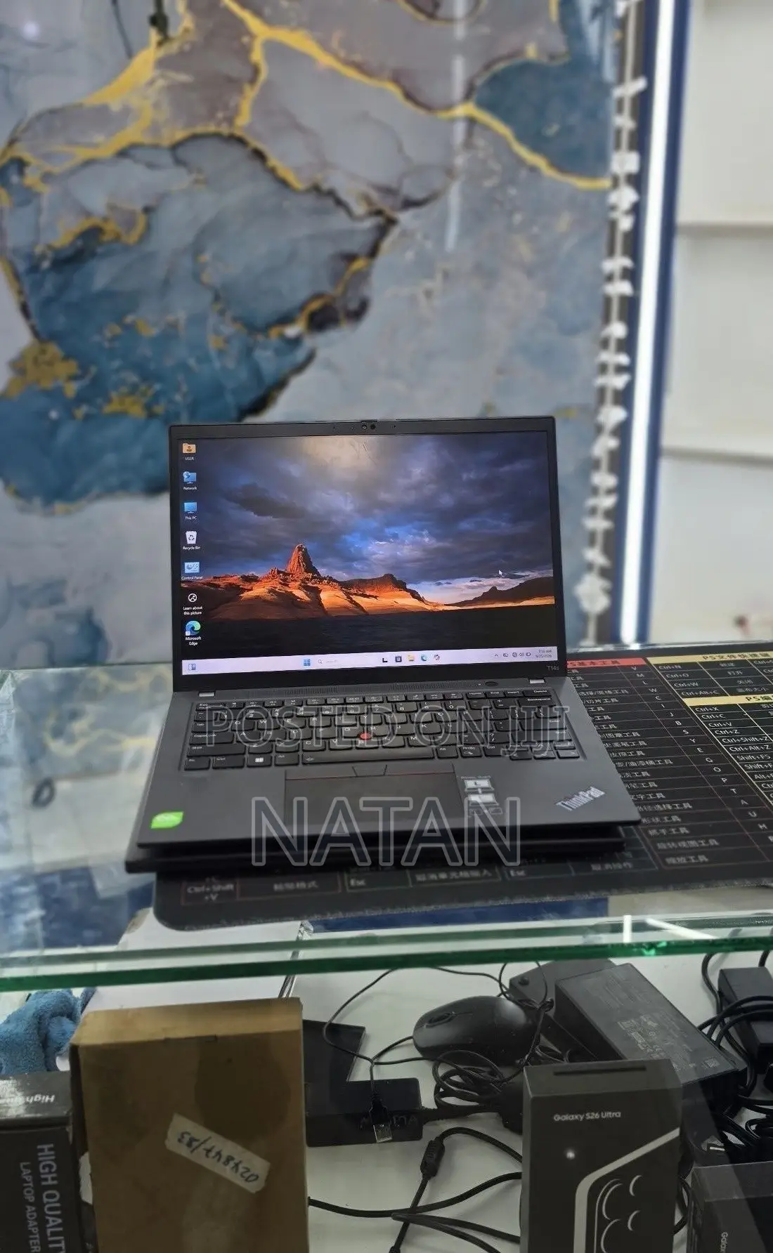 New Laptop Lenovo ThinkPad T14s Gen 2 16GB Intel Core i7 SSD 512GB