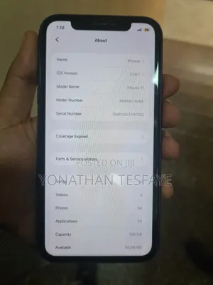 Apple iPhone 11 128 GB Black