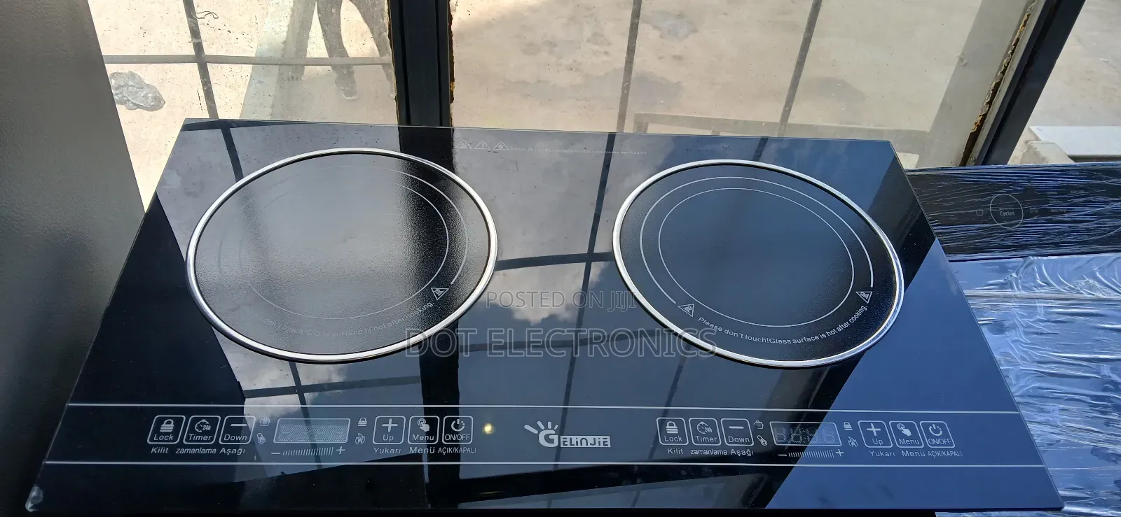 GelinJia Double Burner Electric Induction Cooktop