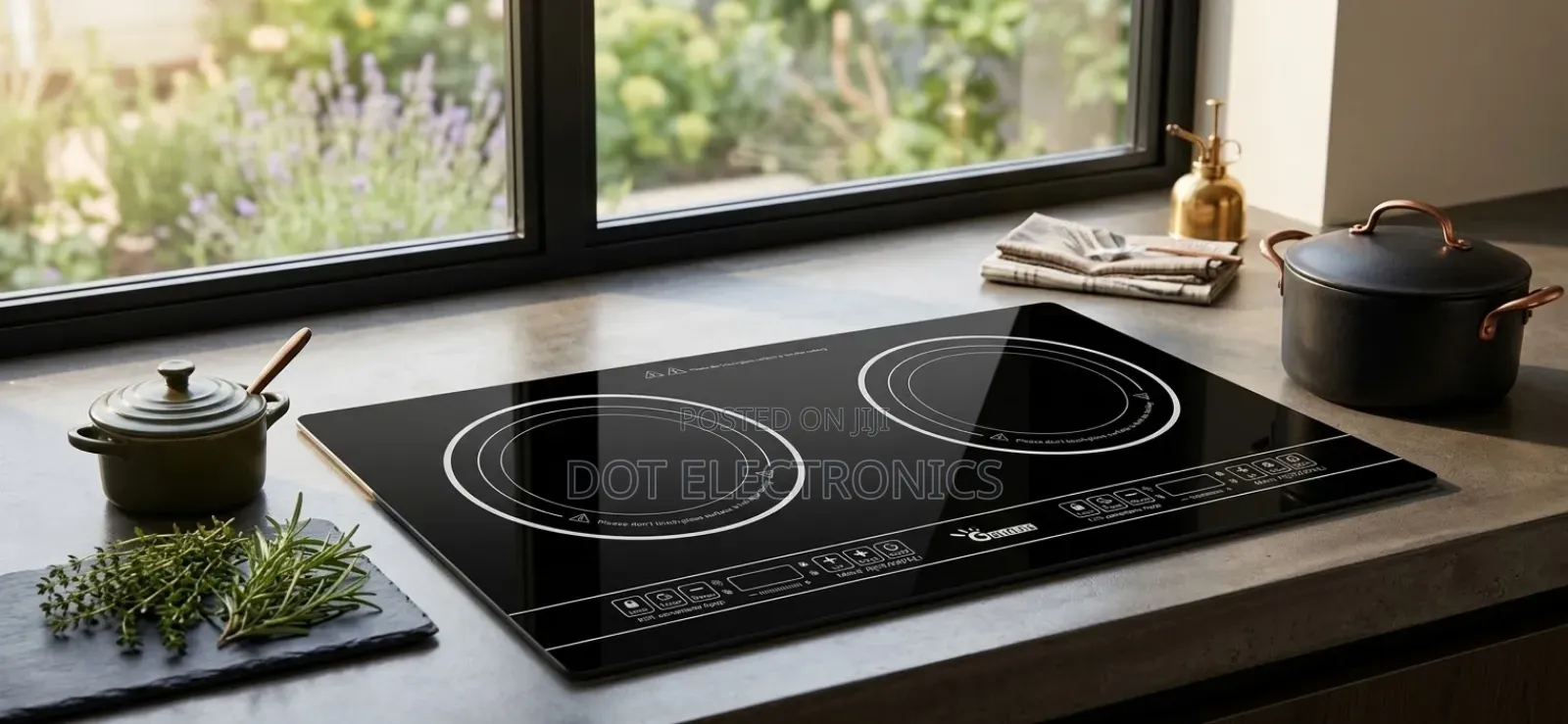 GelinJia Double Burner Electric Induction Cooktop