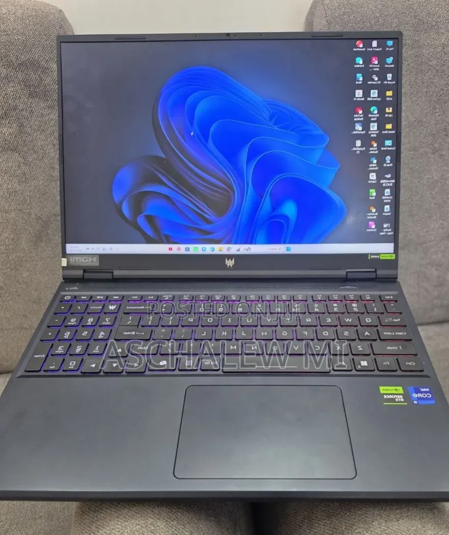 New Laptop Acer Predator Helios Neo 16 16GB Intel Core i9 SSD 1T