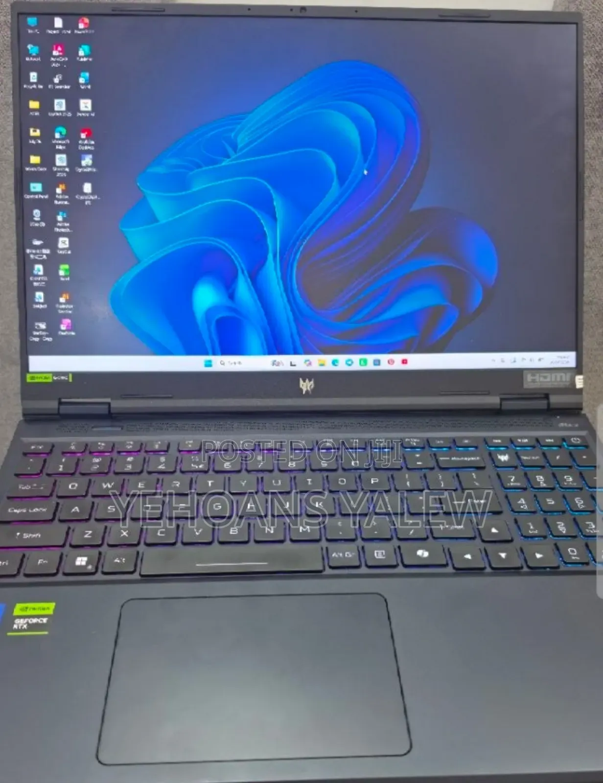 New Laptop Acer Predator Helios Neo 16 16GB Intel Core i9 SSD 1T