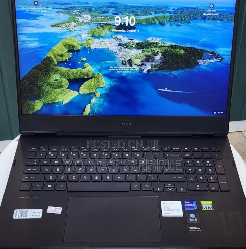 New Laptop HP Omen 16 16GB Intel Core i9 SSD 512GB