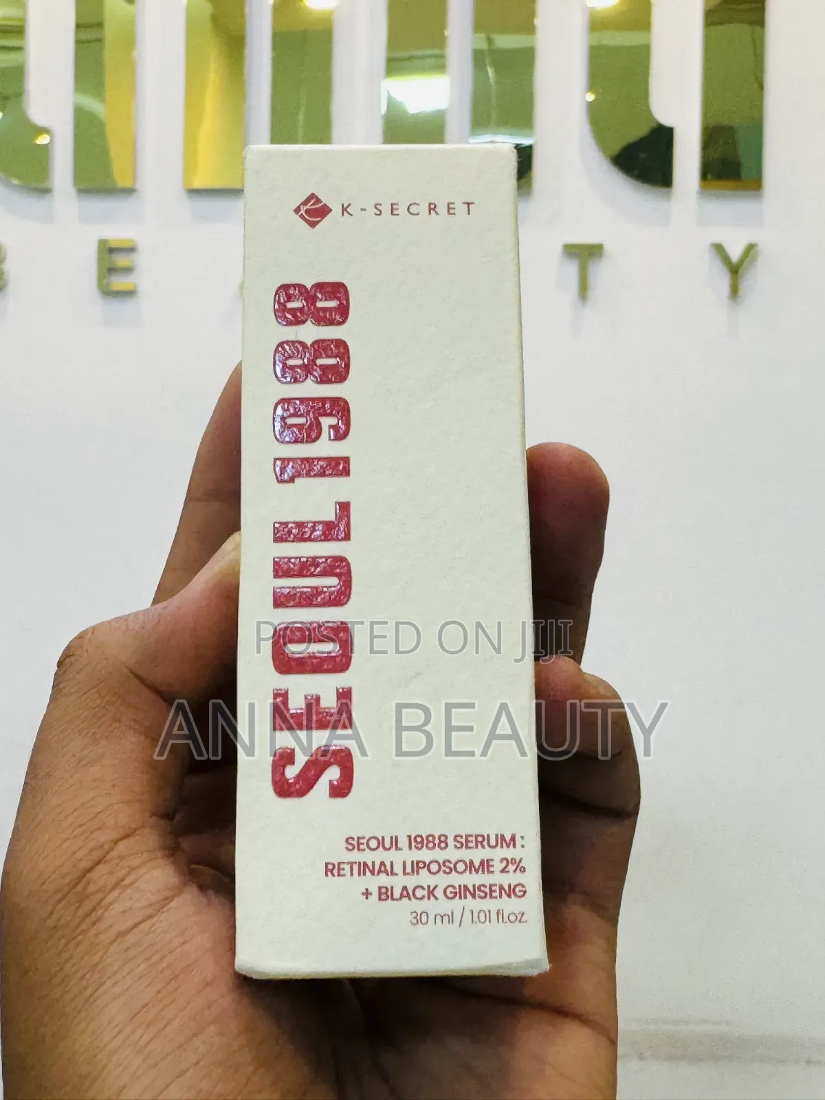 Seoul Retinal and Black Ginseng Serum for Hyper Pigmentation (30ml)