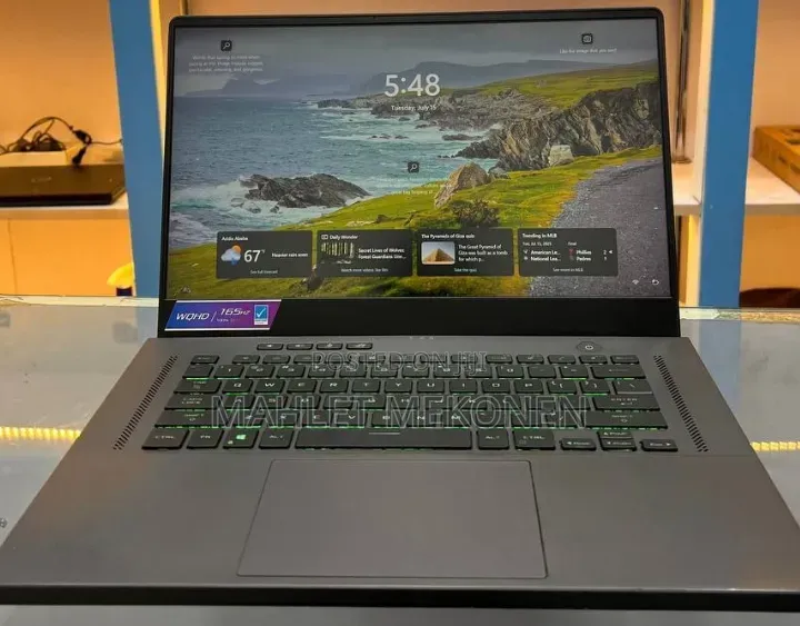 New Laptop Asus ROG Zephyrus G15 16GB AMD Ryzen 9 SSD 1T