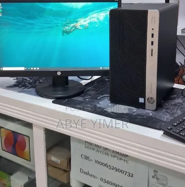 New Desktop Computer HP ProDesk 400 G5 8GB Intel Core i5 HDD 1T