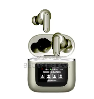 YW05 Smart Wireless Earbuds W/LCD Screen Charging Case&Noise Reduction