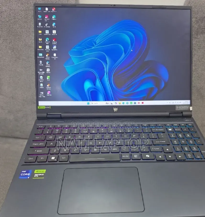 New Laptop Acer Predator Helios Neo 16 16GB Intel Core i9 SSD 1T