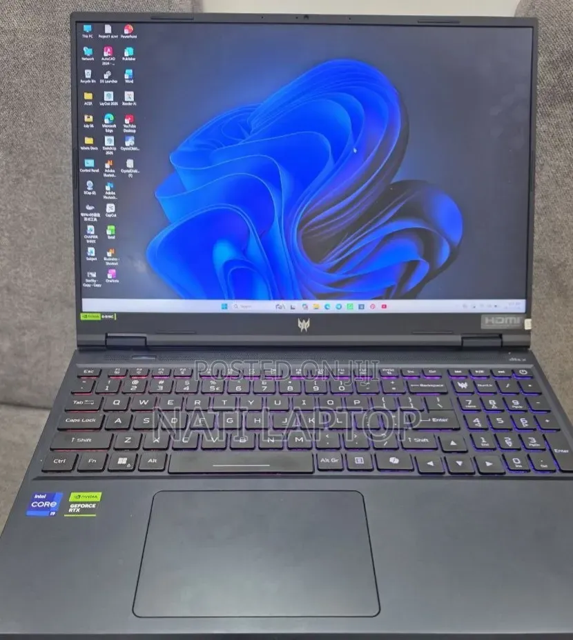 New Laptop Acer Predator Helios Neo 16 16GB Intel Core i9 SSD 1T